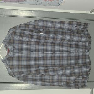 Mens COLUMBIA long sleeve collared button down shirt XXL